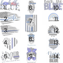 Load image into Gallery viewer, Select a Design - Flowy Adult Tank Top- Bella & Canvas- Blue Speckled