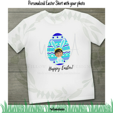 Load image into Gallery viewer, Personalized Happy Easter Shirt- Willow & Andie Collection -Youth, Toddler, Infant Sizes
