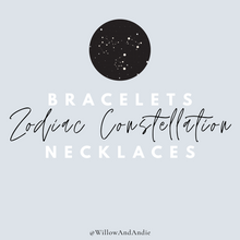 Load image into Gallery viewer, Always Stellar- Zodiac Constellation Stars Inspired Minimalist Bar Necklace