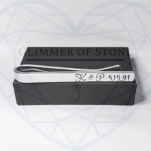 Load image into Gallery viewer, Handstamped Tie Clip- Personalized for all occasions