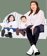 Load image into Gallery viewer, Custom Digital Portrait & Apparel Collaboration with Honey and Bumble - Infant, Toddler, Youth, Adult