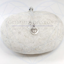 Load image into Gallery viewer, Modern Adjustable Sterling Silver Bracelet with Genuine Natural Sapphire Gemstones- LEO- LEOW