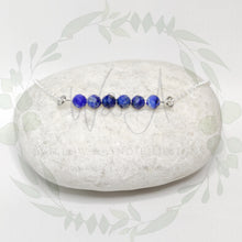 Load image into Gallery viewer, Sterling Silver- Enternal Set- Genuine Lapis Lazuli Gemstones