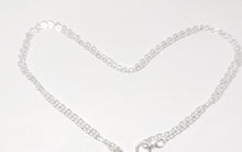 Load image into Gallery viewer, Sterling Silver Necklace with Genuine Natural Sodalite and Onyx Gemstones- LEO- LEOW