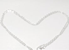 Load image into Gallery viewer, Sterling Silver Bracelet with Genuine Natural Lapis Lazuli Gemstones- LEO- LEOW