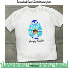 Load image into Gallery viewer, Personalized Happy Easter Shirt- Willow &amp; Andie Collection -Youth, Toddler, Infant Sizes
